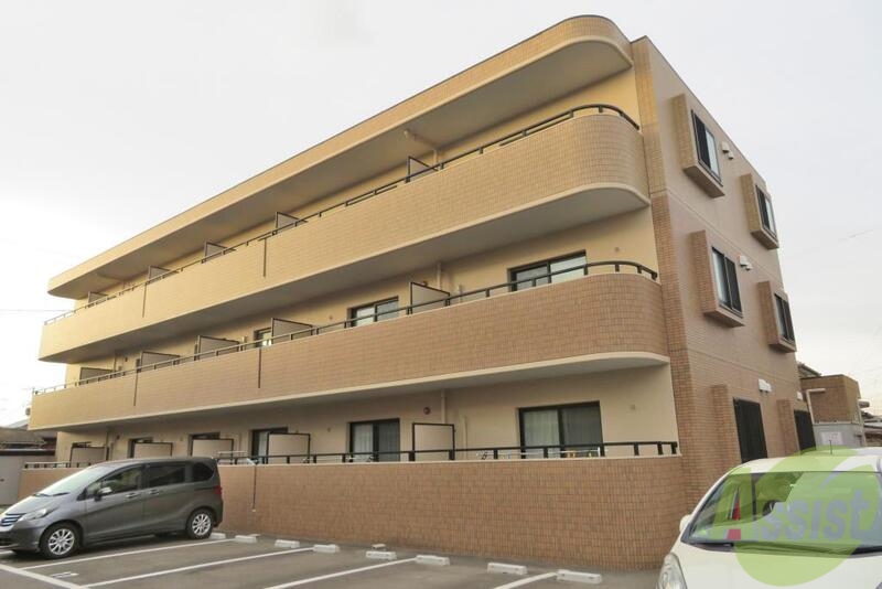 建物外観　仙台市若林区南小泉「ハバードリーム３番館」