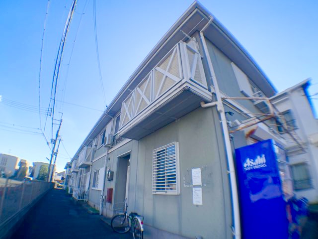 建物外観　オートロック付きセキュリティ安心！