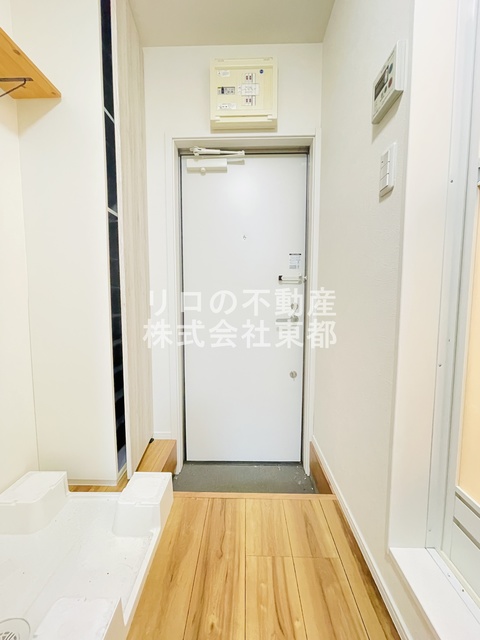 玄関　すっきりシンプルな玄関スペースです！