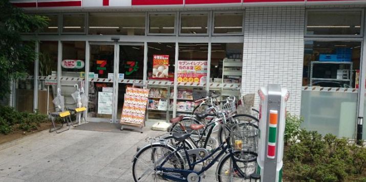 コンビニ　セブンイレブン墨田江東橋5丁目店（コンビニ）まで115m