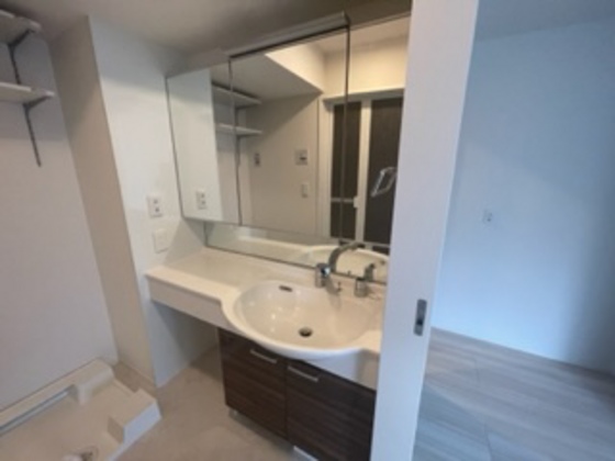 洗面設備　※別部屋の写真です