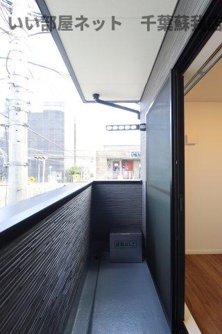 バルコニー　バルコニーがあります