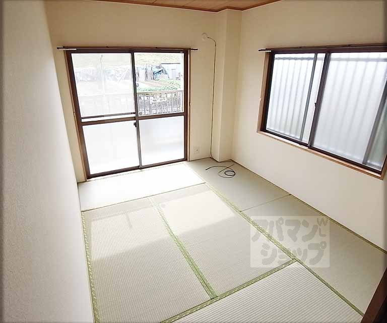 居室・リビング　６帖の和室です。