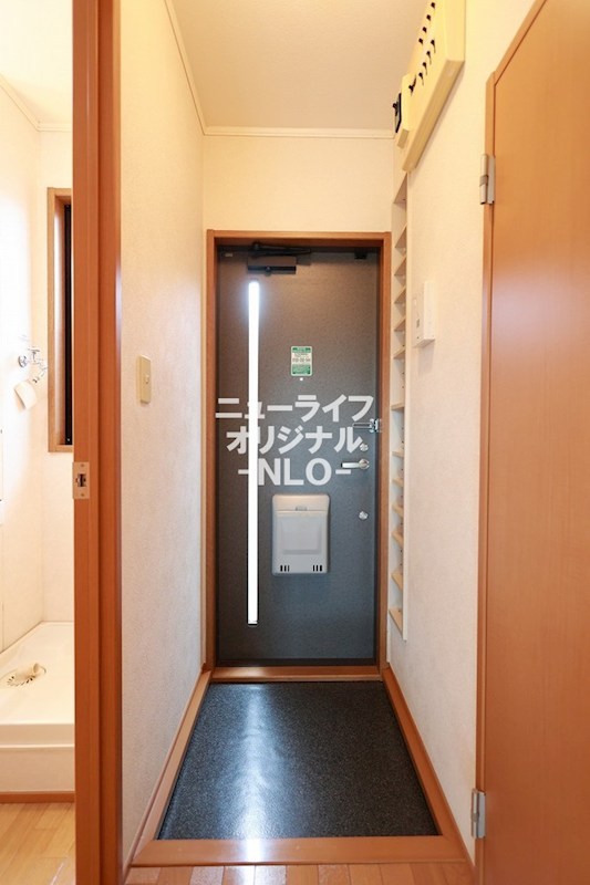 玄関　シューズボックス付きの玄関です！