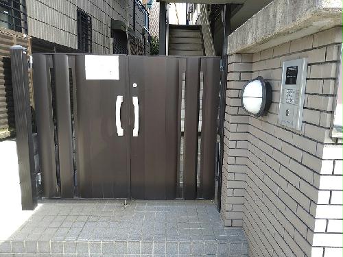セキュリティ　オートロックゲート