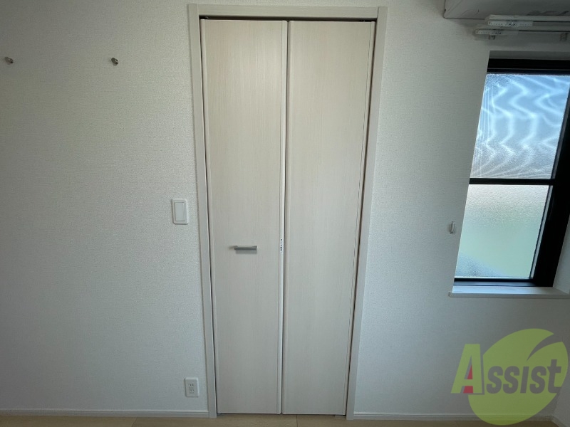 収納　ここに収納があります。収納があると部屋が広く使えます。