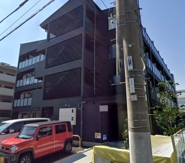 建物外観　建設中