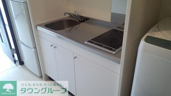 キッチン　電気コンロ　2口