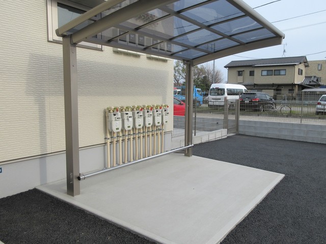 その他共有部分　自転車置場　※実際の使用状況とは異なります(現況優先)