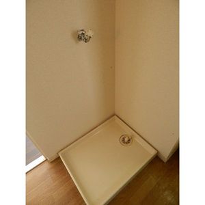 洗面設備　室内洗濯機置場