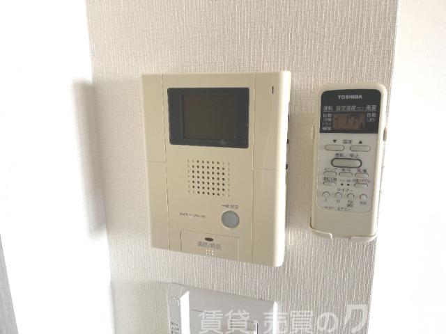 セキュリティ　訪問チェックができるモニターホン！
