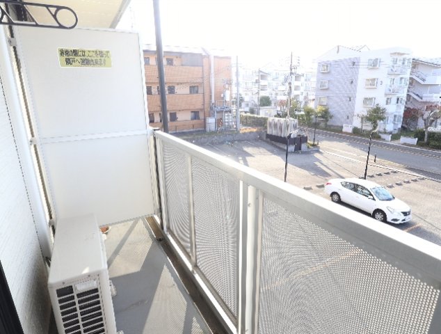眺望　広々としたバルコニーです