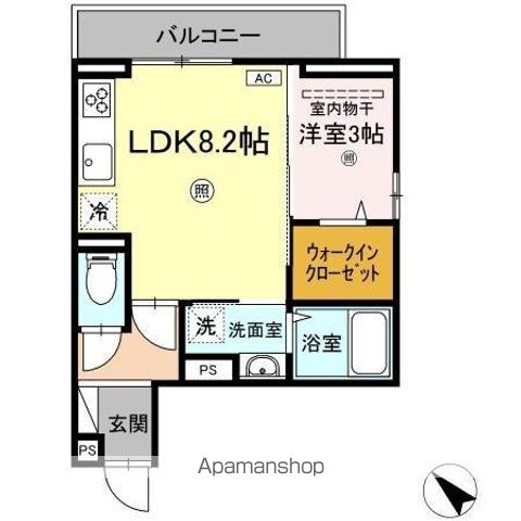 タウン中筋の間取り写真