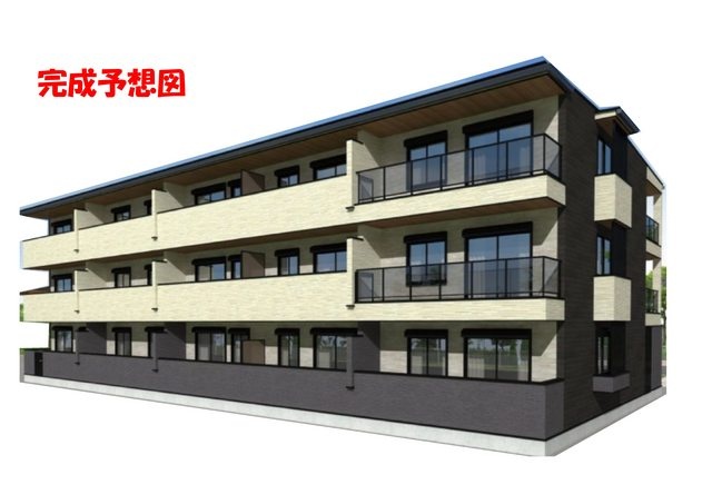 建物外観　完成パース