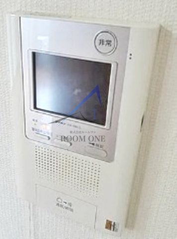 セキュリティ　モニター付きインターホンです。