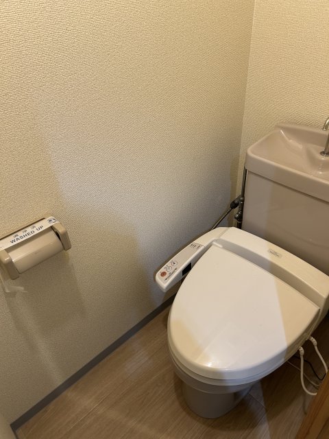 トイレ　同物件別号室のものです。