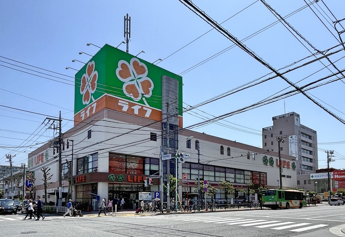 スーパー　ライフ深川猿江店（スーパー）まで600m