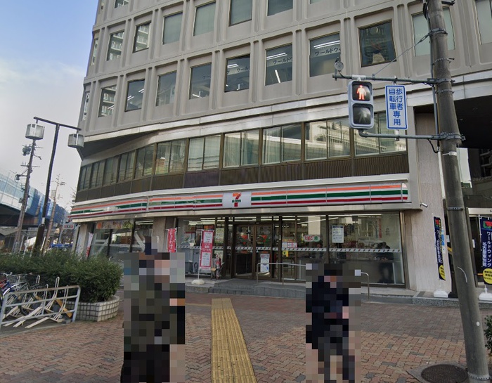 コンビニ　セブン-イレブン 名古屋東別院駅南店（コンビニ）まで140m