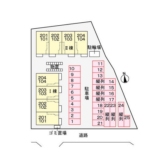 その他　駐車場配置図