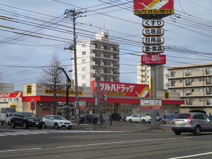 ドラックストア　ツルハドラッグ 南8条店（ドラッグストア）まで350m