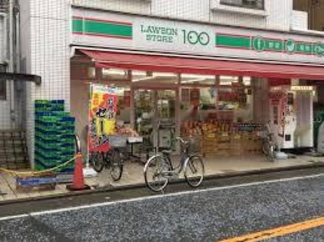 コンビニ　ローソンストア100（コンビニ）まで389m