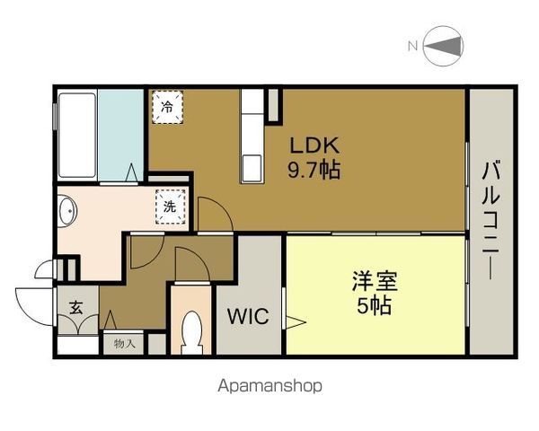 ブランドール宮崎台の間取り写真