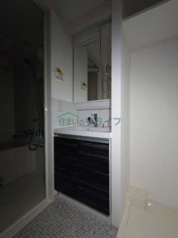 洗面設備　反転タイプ・別部屋参考写真