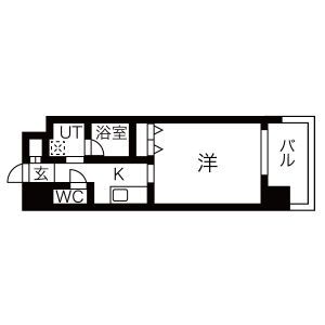 オープンブルーム八田StationFrontの間取り写真