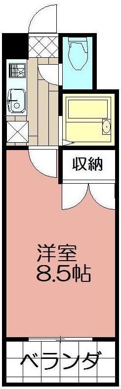 F’sflats古船場の間取り写真