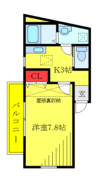 Maison d’Or赤羽の間取り写真