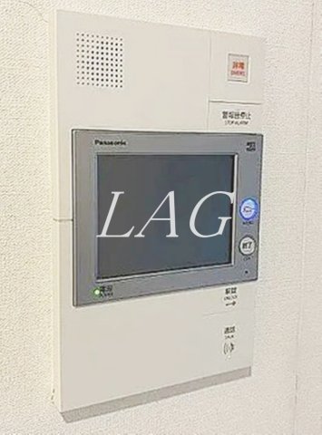 セキュリティ　モニター付きインターフォンです。