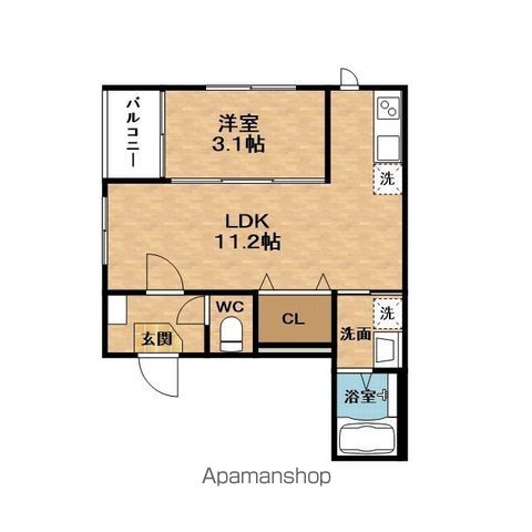 阪神本線 姫島駅 徒歩10分 3階建 新築の間取り写真