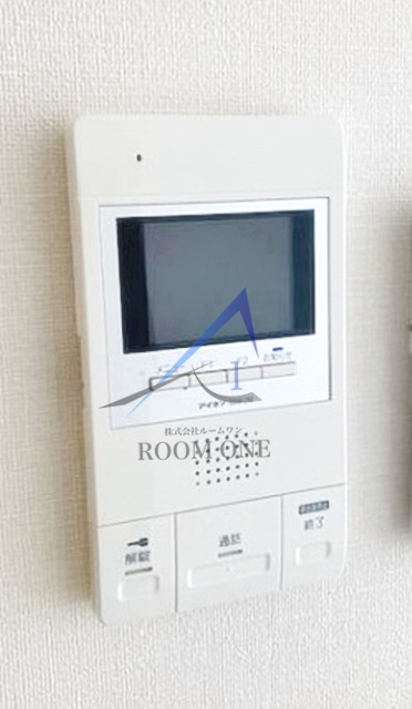 セキュリティ　モニター付きインターホンです。