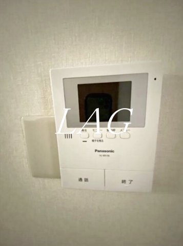 セキュリティ　モニター付きインターホンです。