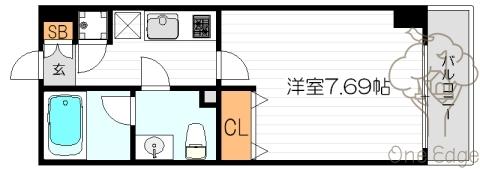 ライブコート北梅田の間取り写真