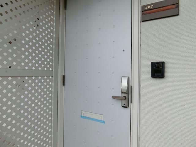 メイプルハイムの玄関写真
