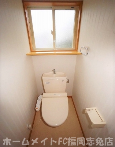 ＪＲ篠栗線 原町駅 徒歩7分 2階建 築15年のトイレ写真