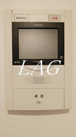 セキュリティ　モニターつきインターホンです。