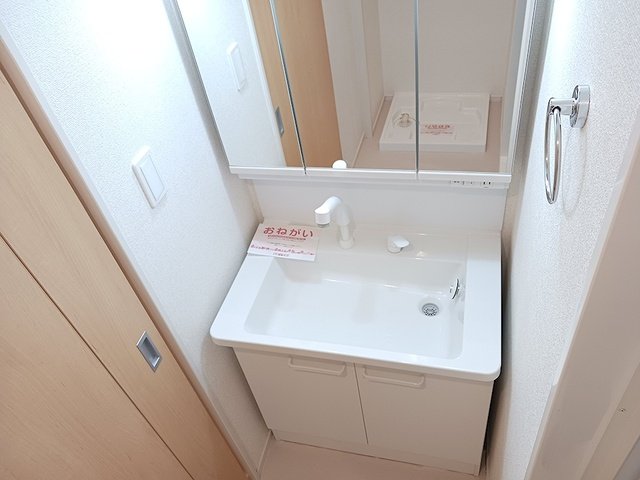 洗面設備　洗面所です