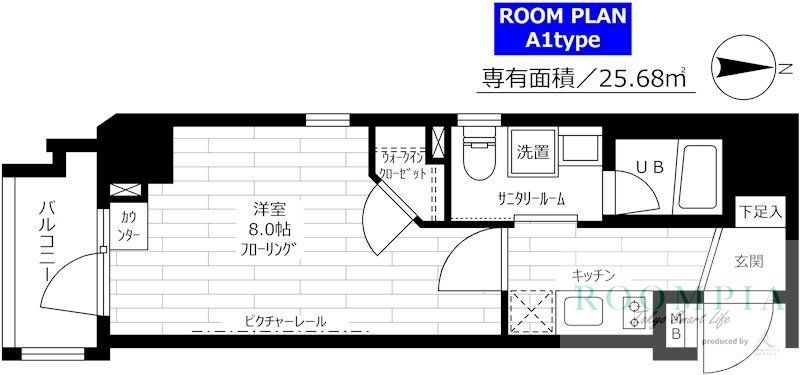ステージファースト新宿原町の間取り写真