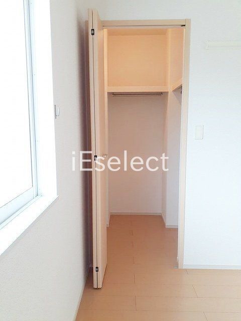 収納　収納便利なウォークインクローゼット