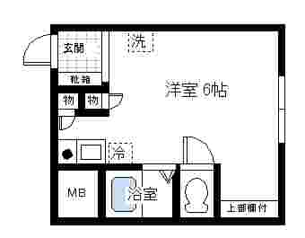 ヴィラ瀬田川の間取り