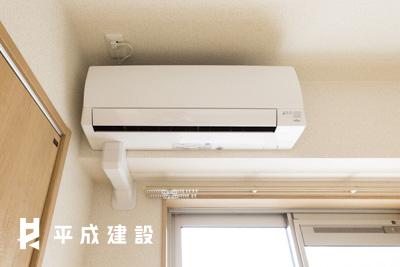その他設備　リビングに設備でエアコン1台設置済