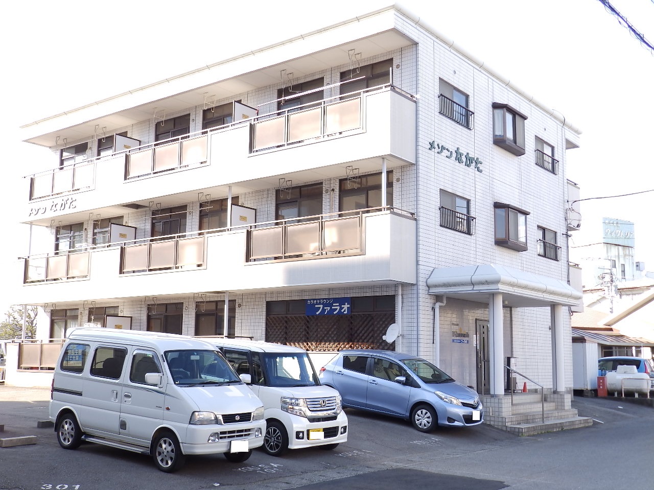 富士市永田町のマンションの建物外観