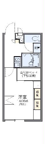 レオパレスソレーユの間取り