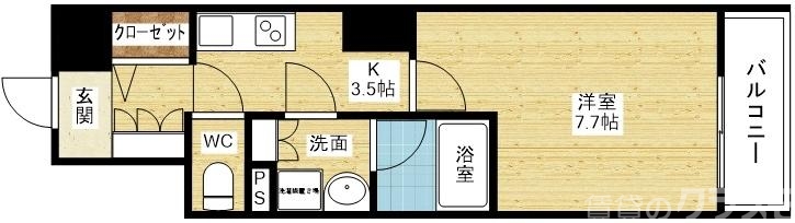 グレンパーク新大阪IIの間取り