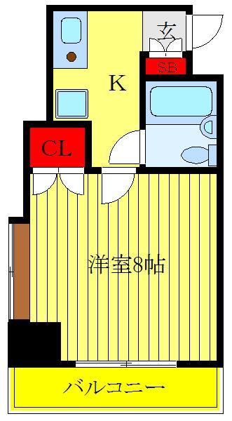 イーストコア東十条マンションの間取り