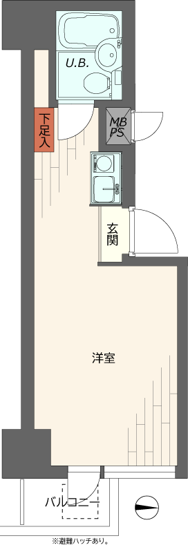 ライオンズプラザ新宿の間取り写真