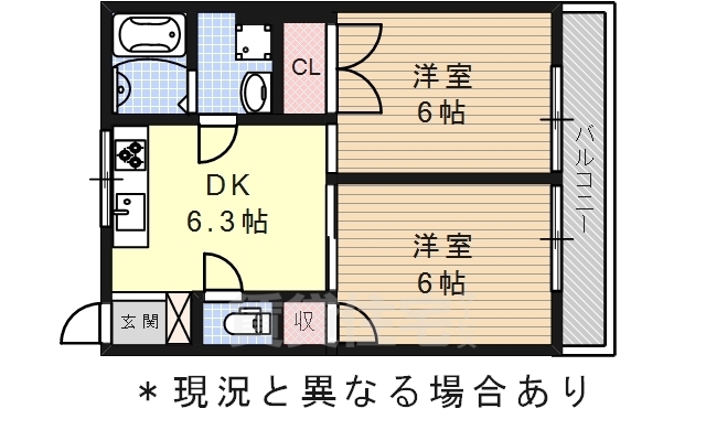 守田ビルの間取り