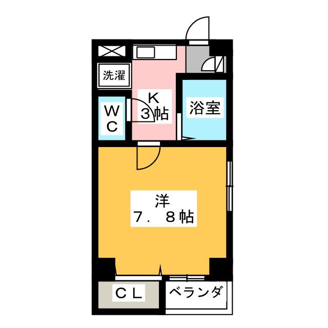 バイオレット大野木の間取り